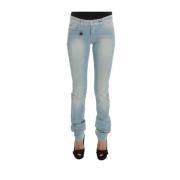 Slim Blue Jeans med italiensk stil