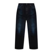 Jeans med vintageeffekt