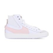 Højtop Sneakers Hvid/Rosa Jumbo