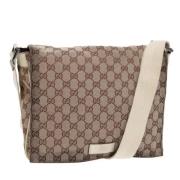 Pre-owned Canvas gucci-tasker