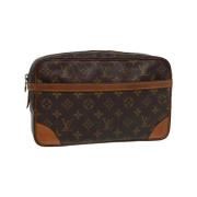 Pre-owned Canvas louis-vuitton-tasker