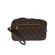 Pre-owned Canvas louis-vuitton-tasker