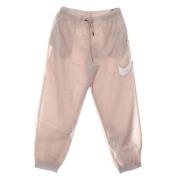 Pink Vævet Tracksuit Bukser