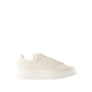 Hvide Læder Oversized Sneakers