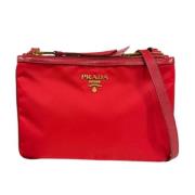 Pre-owned nylon prada-tasker