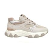 Beige Hyperactive Sneakers til Kvinder