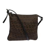 Pre-owned Canvas fendi-tasker