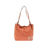 Pre-owned nylon fendi-tasker