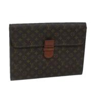 Pre-owned Canvas louis-vuitton-tasker