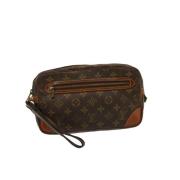 Pre-owned Canvas louis-vuitton-tasker