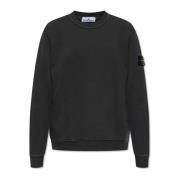 Sweatshirt med logo