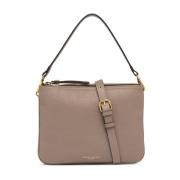 Stilfuld Beige Håndtaske Frida Crossbody