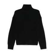 Sort Sweater AW24 Kvinders Mode