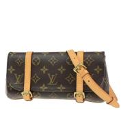 Pre-owned Canvas louis-vuitton-tasker