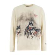 Vinter Strikket Crew-Neck Jumper