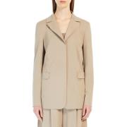 Beige Kaiser Blazer Jakke