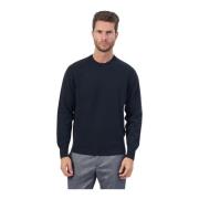 Blå Cashmere Sweater Regular Fit