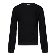 Sort Jacquard Sweatshirt AW24