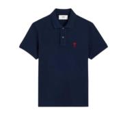 Klassisk Hjerte Design Unisex Polo Shirt