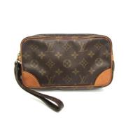 Pre-owned Canvas louis-vuitton-tasker