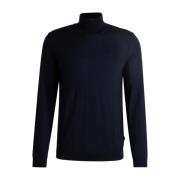 Slim Fit Uld Turtleneck Sweater