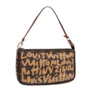 Pre-owned Canvas louis-vuitton-tasker