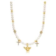 Women's Angel Pearl Choker