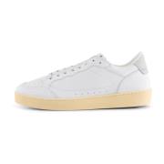 Babtiste sneaker læder - WHITE / WHITE