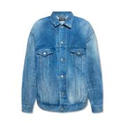 Oversize denim jakke