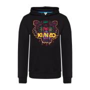 Logo-broderet sweatshirt