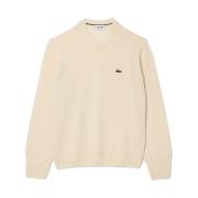 Uld Rundhals Sweater (Hvid)