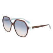 Brun Acetat Dame Solbrille