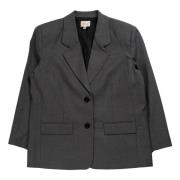 Melange blazer med stil 10909398/100494