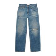 Sommer Denim Slubby Mørk Indigo Jeans