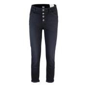 Højtaljet Skinny Denim Jeans