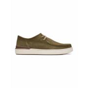 Grøn Oliven Wallabee Stil Sneaker