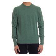 Grøn Cashmere Sweater Vinterstil