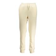 Sporty Beige Damebukser Elastisk Talje