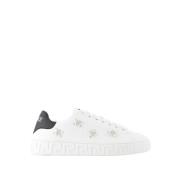 Canvas Hvide Sneakers - La Greca