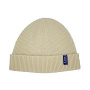 Ribbet Struktur Beanie i Beige