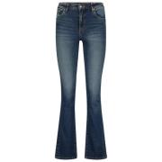 Højtaljet Flare Denim Jeans