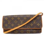 Pre-owned Canvas louis-vuitton-tasker