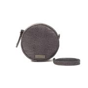 Mini Læder Crossbody Taske med Logo Foring