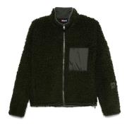 Mosegrøn Shearling Jakke