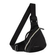 Sort Nylon G-zip Taske