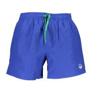 Blå Herre Strand Boxershorts