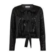 Sequin Bow Blouse StevieCC Style