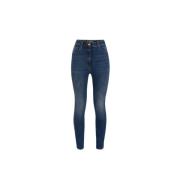 Skinny Stretch Jeans med Regular Talje