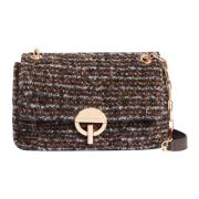 Tweed Moon Clutch Taske