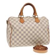 Pre-owned Canvas louis-vuitton-tasker